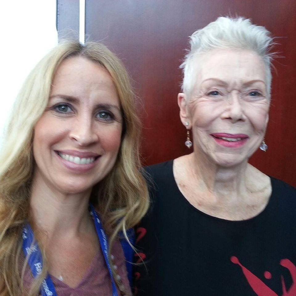 Con Louise Hay 2014